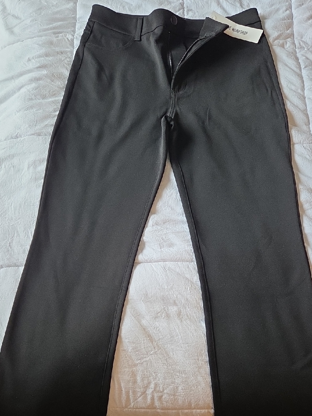 The Workshop Women's Black Stretch Dress Pants